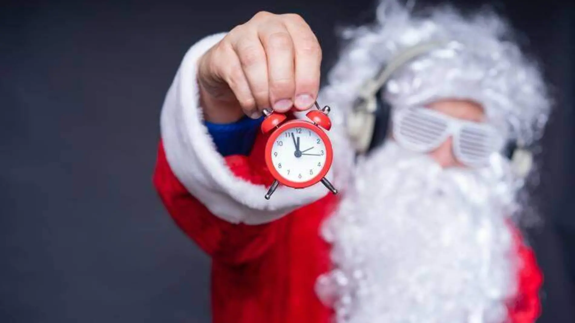 Santa Clos reloj navidad papa noel